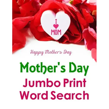 Mother's Day Jumbo Print Word Search
