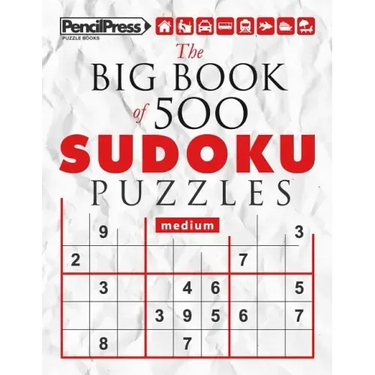 The Big Book of 500 Sudoku Puzzles Expert (with answers)