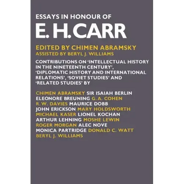 Essays in Honour of E. H. Carr