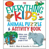 The Everything Kids' Animal Puzzles & Activity Book: Slither, Soar, and Swing Through a Jungle of Fun!