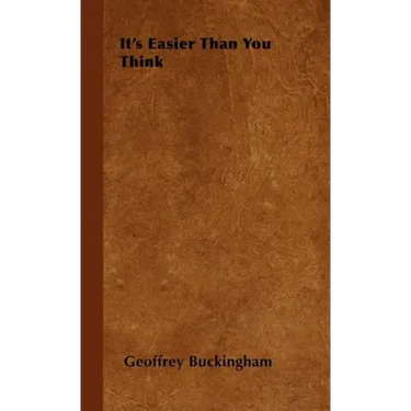 It's Easier Than You Think