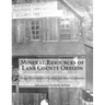 Mineral Resources of Lane County Oregon