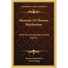 Memoirs Of Thomas Halyburton: With An Introductory Essay (1825)