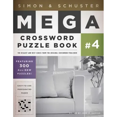 Simon & Schuster Mega Crossword Puzzle Book #4