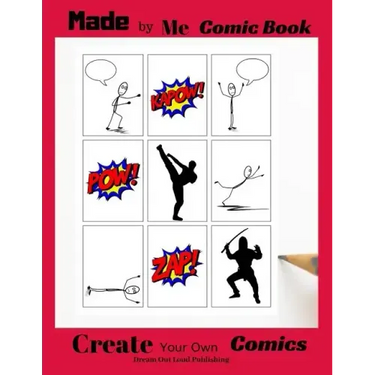 Made by Me Comic Book: Create Your Own Comics