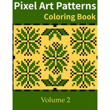 Pixel Art Patterns Coloring Book 2