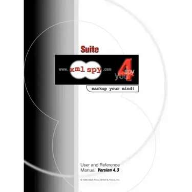 XML Spy 4.3 User and Reference Manual
