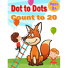 Dot to Dot Count to 20: Simple Connect The Dots counting to 1-20 books activity for Children, Preschoolers, Kindergarten, Kids, Homeschool, Bo