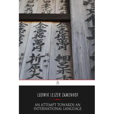 An Attempt Towards An International Language