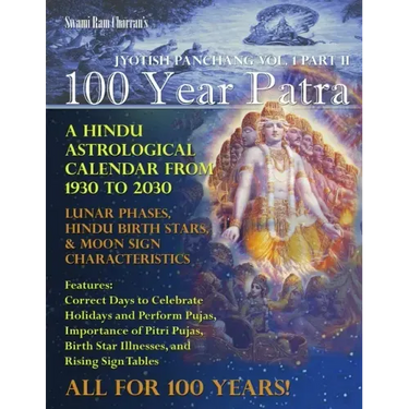 100 Year Patra Jyotish Panchang Vol. 1 Part 2