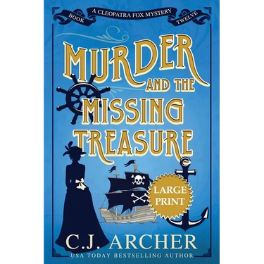 Murder and the Missing Treasure: Large Print