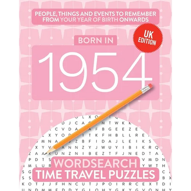 Born in 1954: Your Life in Wordsearch Puzzles