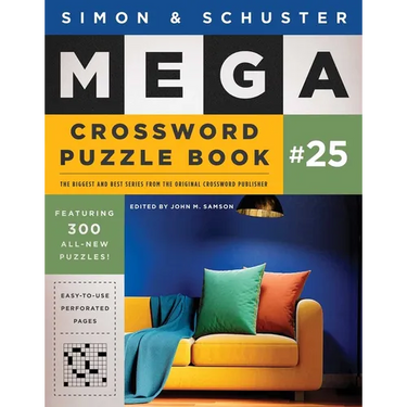 Simon & Schuster Mega Crossword Puzzle Book #25