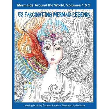 Mermaids Around the World, Volumes 1 & 2: 52 Fascinating Mermaid Legends