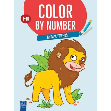 Color by Number Animal Friends
