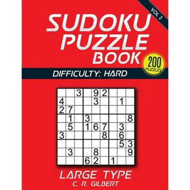 Sudoku Puzzle Book - Hard