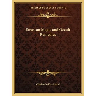 Etruscan Magic and Occult Remedies