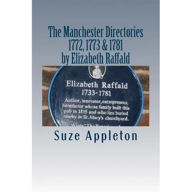 The Manchester Directories 1772, 1773 & 1781: by Elizabeth Raffald