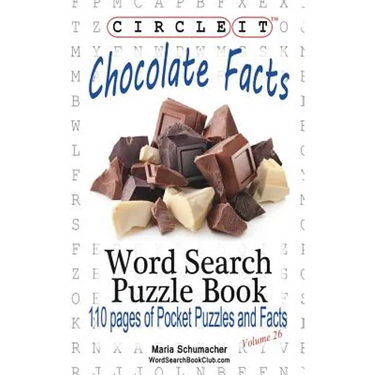 Circle It, Chocolate Facts, Word Search, Puzzle Book