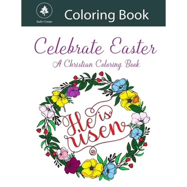 Celebrate Easter: A Christian coloring book
