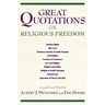 Great Quotations on Religious Freedom
