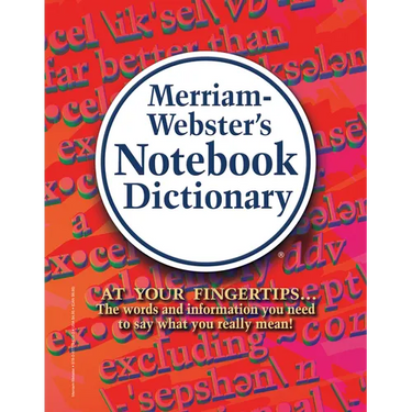 Merriam-Webster's Notebook Dictionary