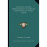 A Treatise On The Mathematical Theory Of The Motion Of Fluids (1879)