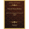 Poems By Thomas Blacklock: Together With An Essay On The Education Of The Blind (1894)