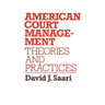 American Court Management: Theories and Practices