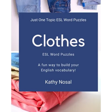 Clothes ESL Word Puzzles
