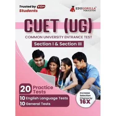 Cuet Ug: Section I and Section III Exam 2023 (English Edition) - 20 Topic-wise Solved Tests (1000 Solved Questions) with Free Access to Online Tests