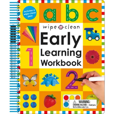 Wipe Clean: Early Learning Workbook: With Practical Exercises and Activities to Do Again and Again!