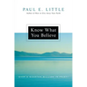 Know What You Believe (Updated)
