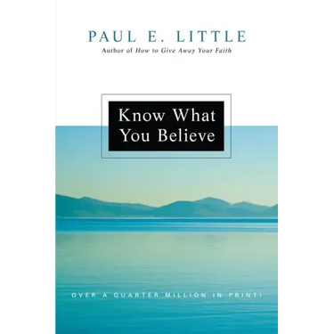 Know What You Believe (Updated)