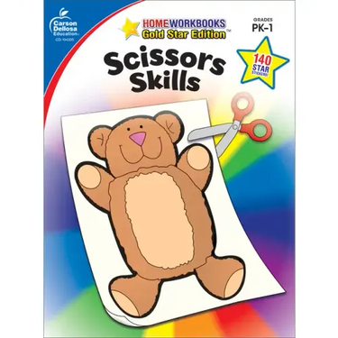 Scissors Skills, Grades Pk - 1: Gold Star Edition Volume 17