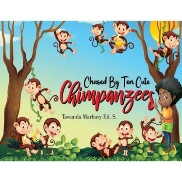Chased By Ten Cute Chimpanzees