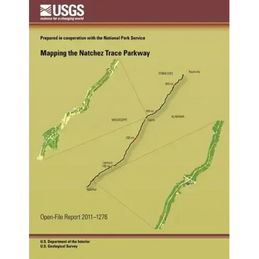 Mapping the Natchez Trace Parkway