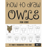 How to Draw Owls for Kids