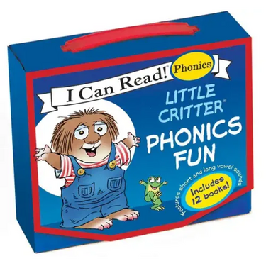 Little Critter 12-Book Phonics Fun!: A Box of 12 Mini-Books Featuring Short and Long Vowel Sounds