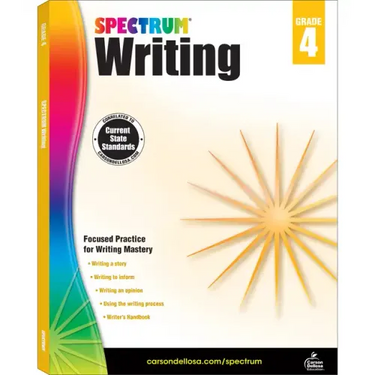 Spectrum Writing, Grade 4: Volume 38