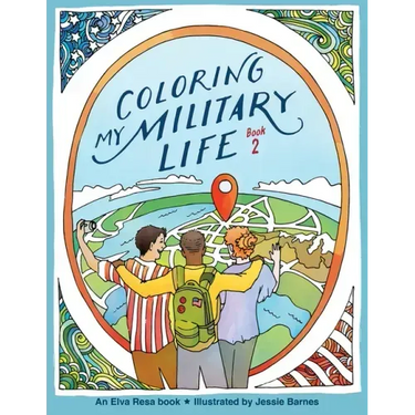 Coloring My Military Life-Book 2