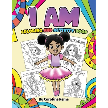 I AM coloring and activity book