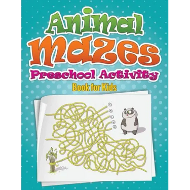Animal Mazes Preschool Activity Book for Kids