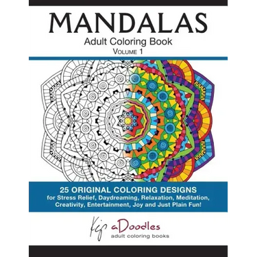 Mandalas, Volume 1: Adult Coloring Book