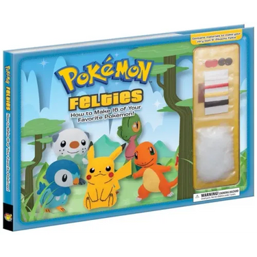 Pokemon Felties: How to Make 16 of Your Favorite Pokemon