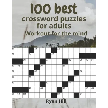 100 best crossword puzzles for adults: Workout for the mind