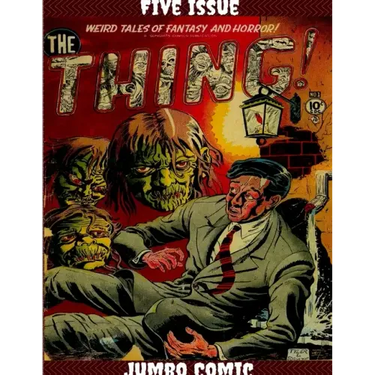 The Thing Five Issue Jumbo Comic