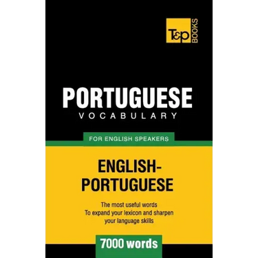 Portuguese vocabulary for English speakers - 7000 words