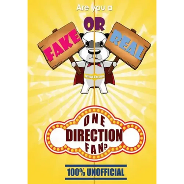 Are You a Fake or Real One Direction Fan? Yellow Version: The 100% Unofficial Quiz and Facts Trivia Travel Set Game