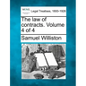 The law of contracts. Volume 4 of 4